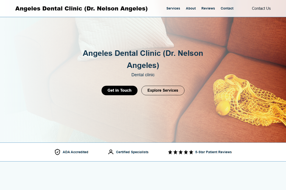 Dental mockup preview
